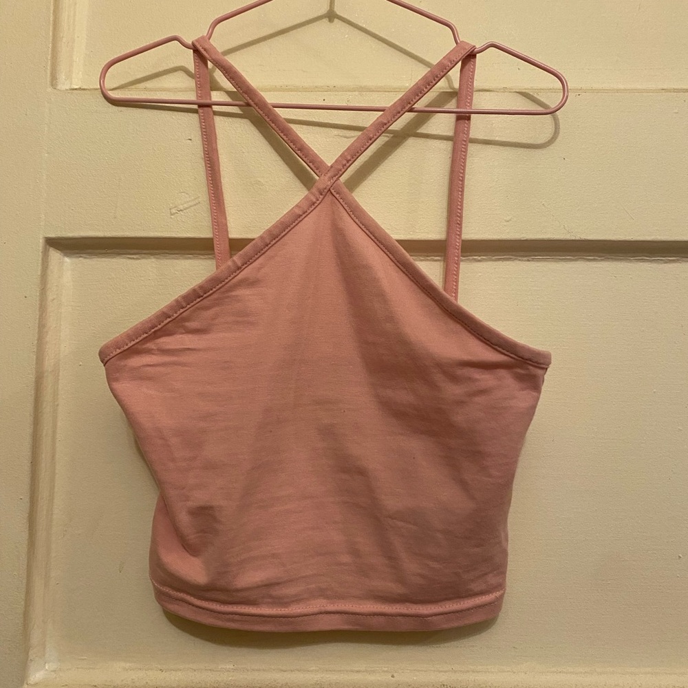 2/$5 Pink Halter Top